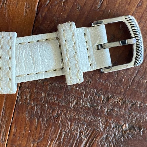 ECCLISSI STERLING SILVER MOTHER OF PEARL FACE WATCH #23120 - LIKE NEW - Picture 4 of 10